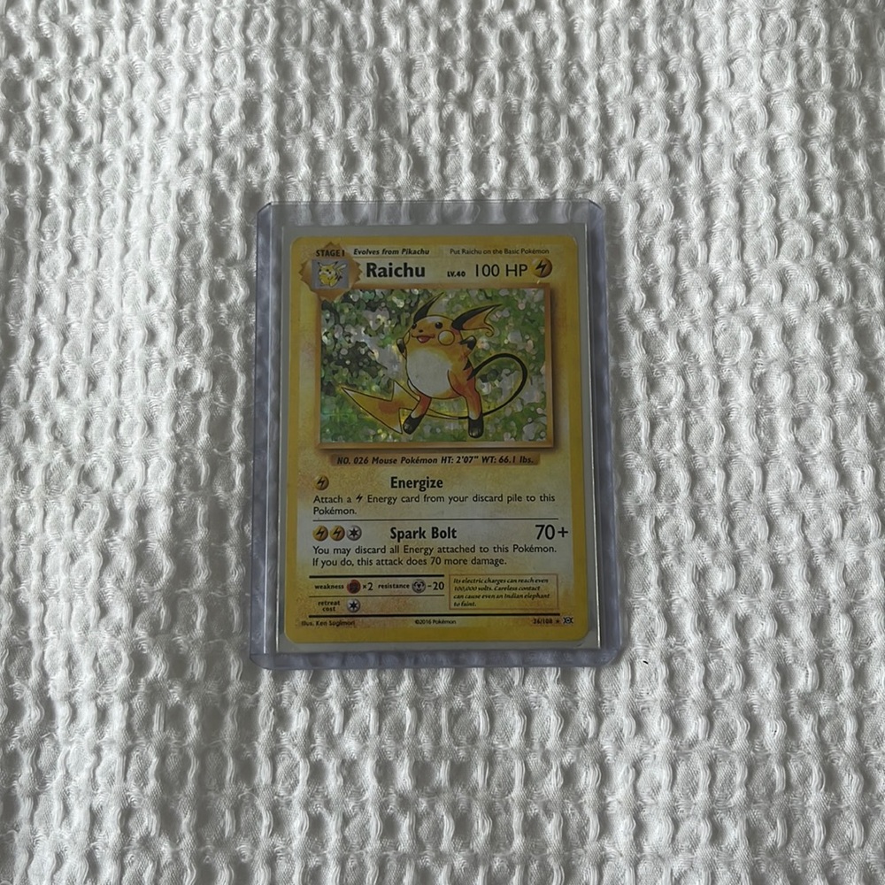 First edition Riachu Hollow Pokémon Card